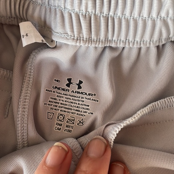 UNDER ARMOUR ladies baseball softball pants SzM ball pants gray - Picture 4 of 4